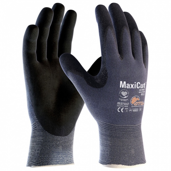 MaxiCut Ultra Level C Palm Coated Grip Gloves 44-3745